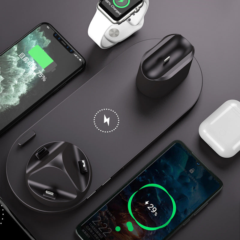 6-in-1Wireless  Charging Dock Station