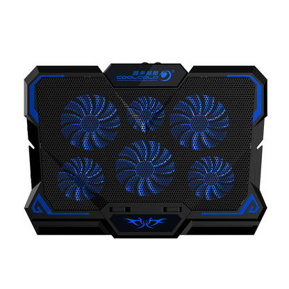 Ice Six-Fan Touch Screen Notebook Radiator
