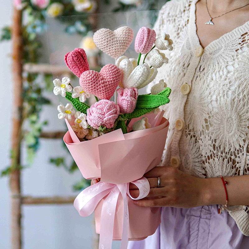 Diy Hand-Woven Bouquet Gifts