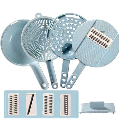8-in-1 Vegetable Slicer With Strainer