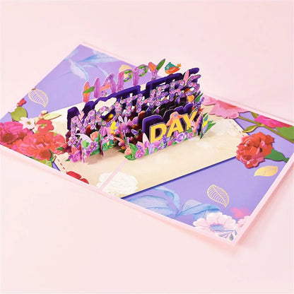 3D PopUp Flower Bouquet Cards Gifts