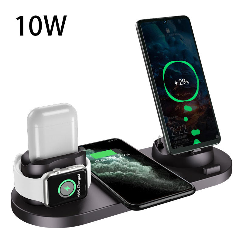 6-in-1Wireless  Charging Dock Station
