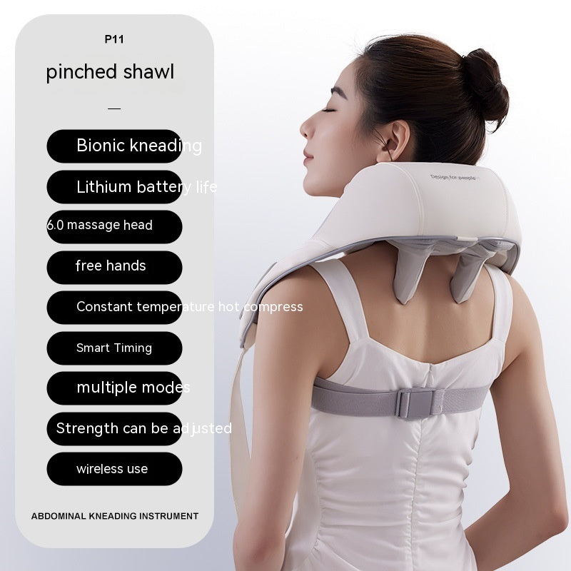 Clip Kneading Electric Shoulder And Neck Massager