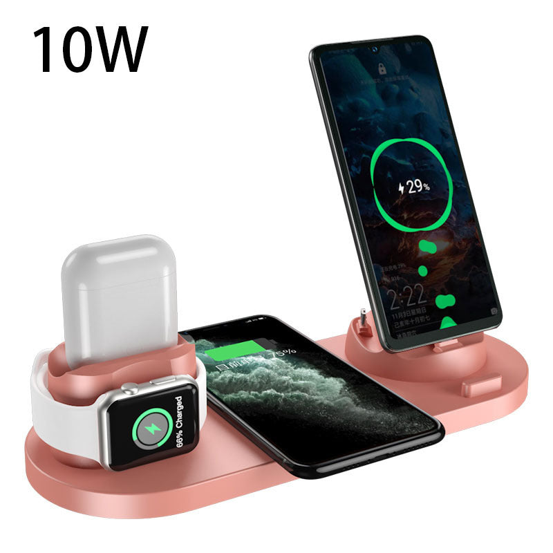 6-in-1Wireless  Charging Dock Station