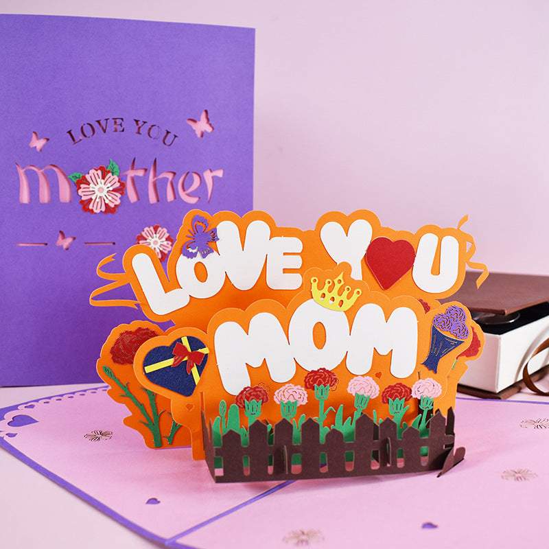 3D PopUp Flower Bouquet Cards Gifts