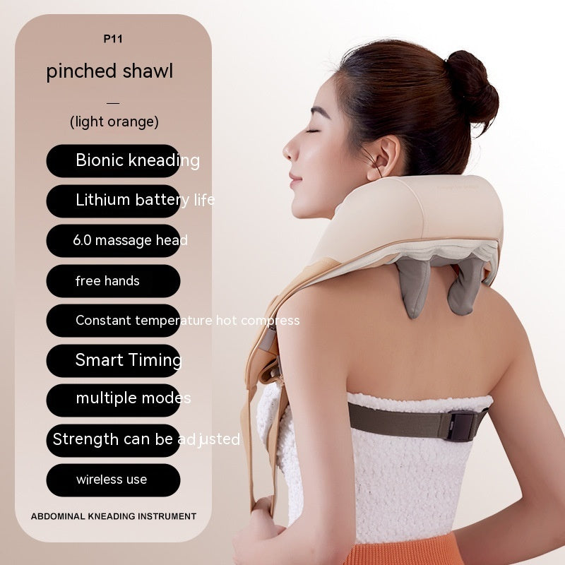 Clip Kneading Electric Shoulder And Neck Massager