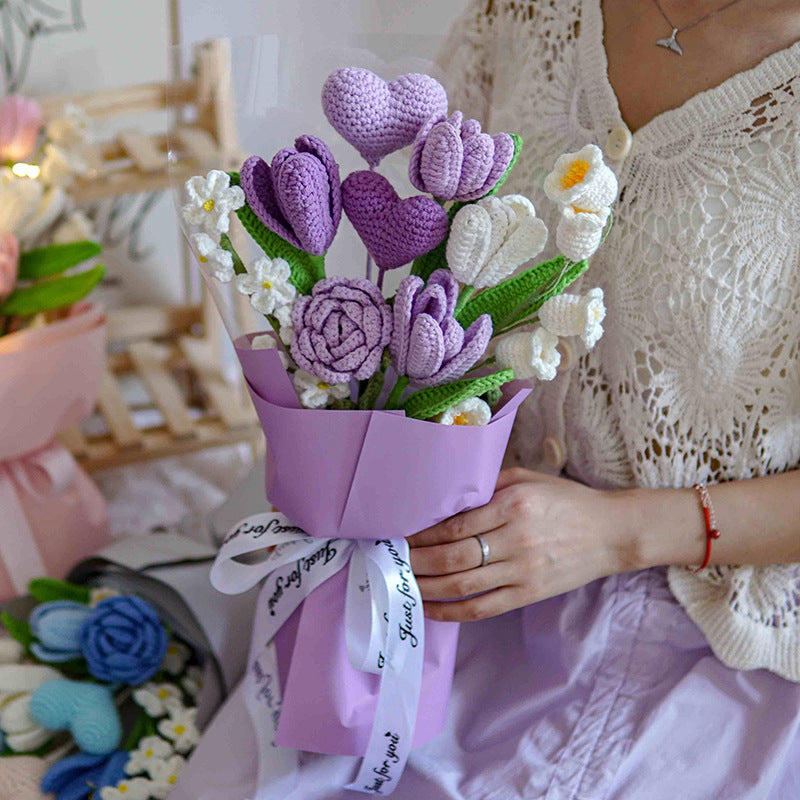 Diy Hand-Woven Bouquet Gifts